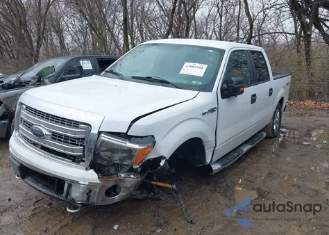 2014 Ford F-150 Xlt from USA, damaged, VIN 1FTFW1EF1EFB97227
